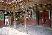 Ladakh - Rizong gompa, mural paintings